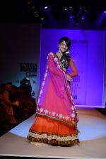 Gauhar Khan walks the ramp for Joy Mitra Show at Wills Lifestyle India Fashion Week 2013 Day 3 in Mumbai on 15th March 2013 (52).JPG
